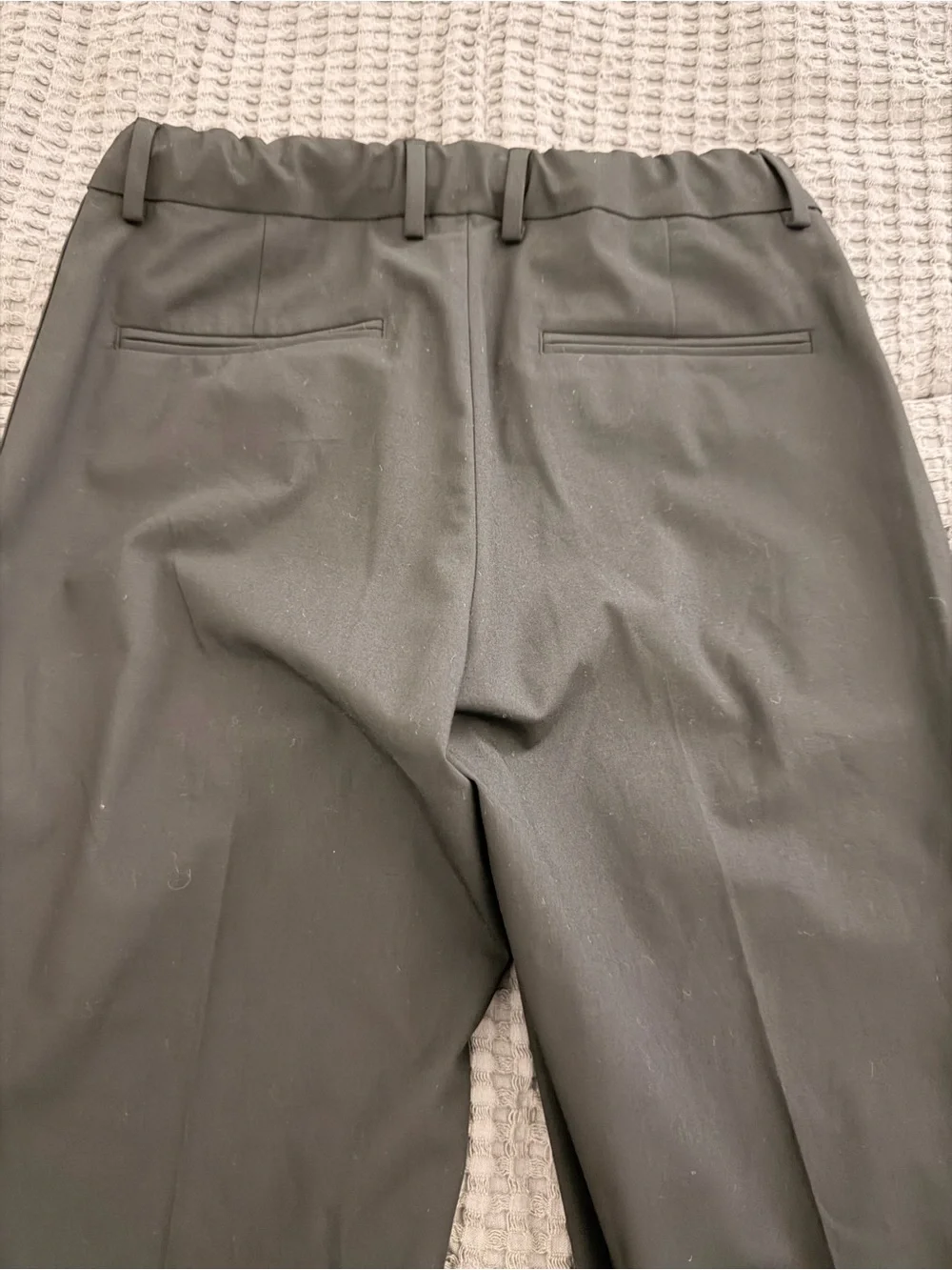 Zara Boys Black Slacks Pants Size 9-10 Adjustable Waist Excellent Condition